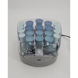 Conair Compact Multi-Size Hot Roller Set 3 Sizes-20 Hair Curlers + Clips Tested